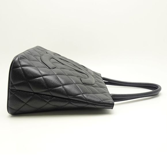 Chanel Tote Bag Black Caviar Skin - Picture 3 of 7
